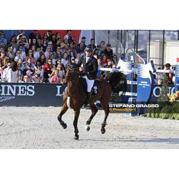 LGCT of New York - Grand Prix - Teddy Vlock (ISR) on Ricore Courcelle - New York, Governors Island - 28 September 2019 - ph.Stefano Grasso/LGCT