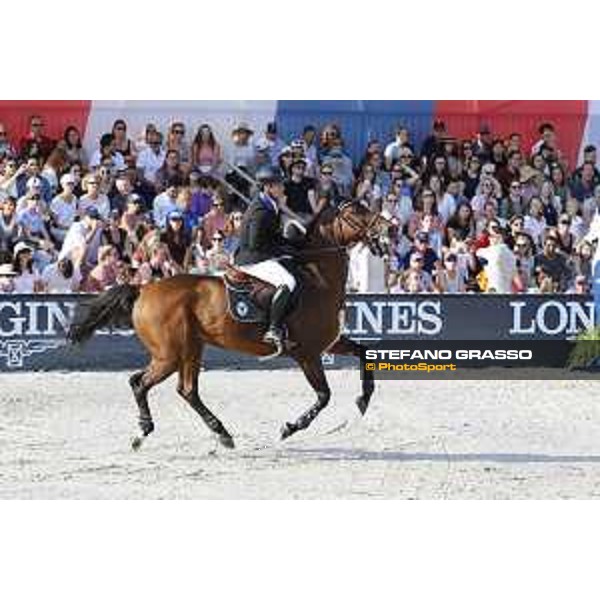 LGCT of New York - Grand Prix - Teddy Vlock (ISR) on Ricore Courcelle - New York, Governors Island - 28 September 2019 - ph.Stefano Grasso/LGCT