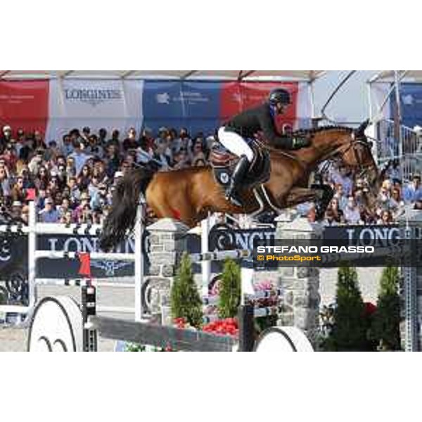 LGCT of New York - Grand Prix - Teddy Vlock (ISR) on Ricore Courcelle - New York, Governors Island - 28 September 2019 - ph.Stefano Grasso/LGCT