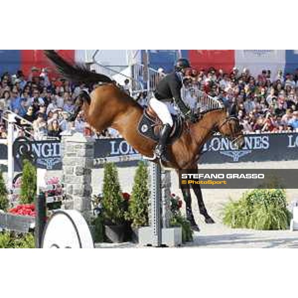LGCT of New York - Grand Prix - Teddy Vlock (ISR) on Ricore Courcelle - New York, Governors Island - 28 September 2019 - ph.Stefano Grasso/LGCT