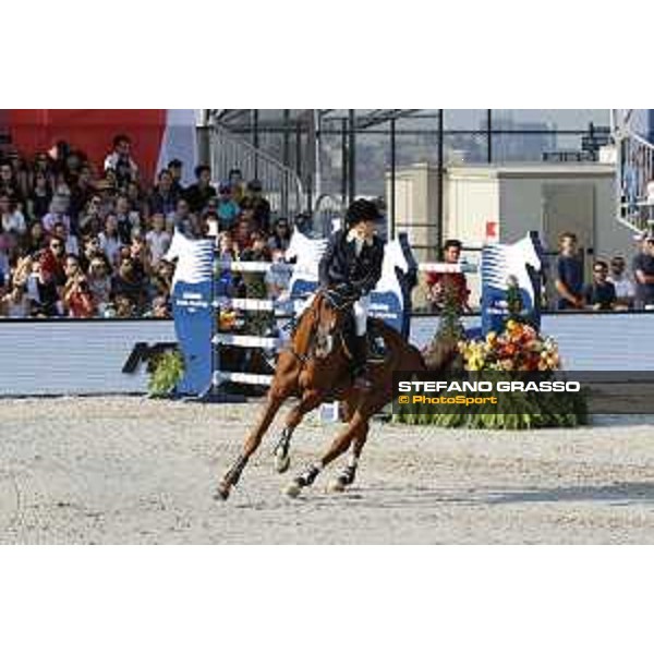 LGCT of New York - Grand Prix - Edwina Tops-Alexander (AUS) on Casquell - New York, Governors Island - 28 September 2019 - ph.Stefano Grasso/LGCT