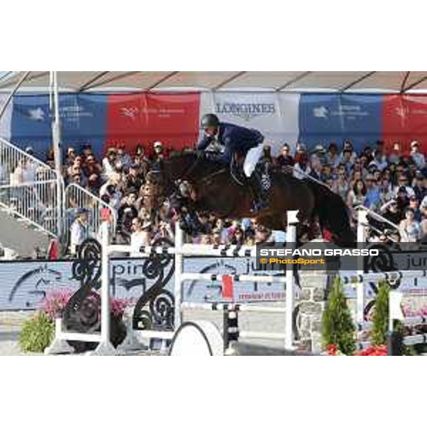 LGCT of New York - Grand Prix - Francois Mathy Jr (BEL) on Uno de la Roque - New York, Governors Island - 28 September 2019 - ph.Stefano Grasso/LGCT