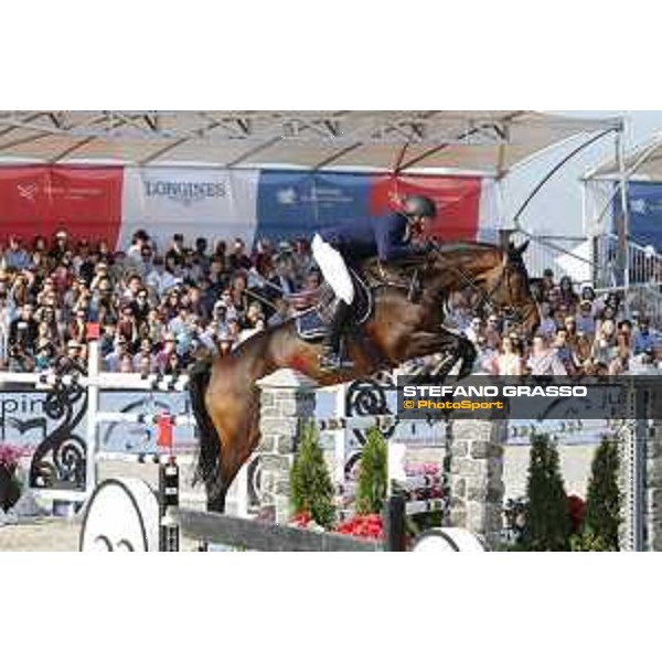 LGCT of New York - Grand Prix - Francois Mathy Jr (BEL) on Uno de la Roque - New York, Governors Island - 28 September 2019 - ph.Stefano Grasso/LGCT