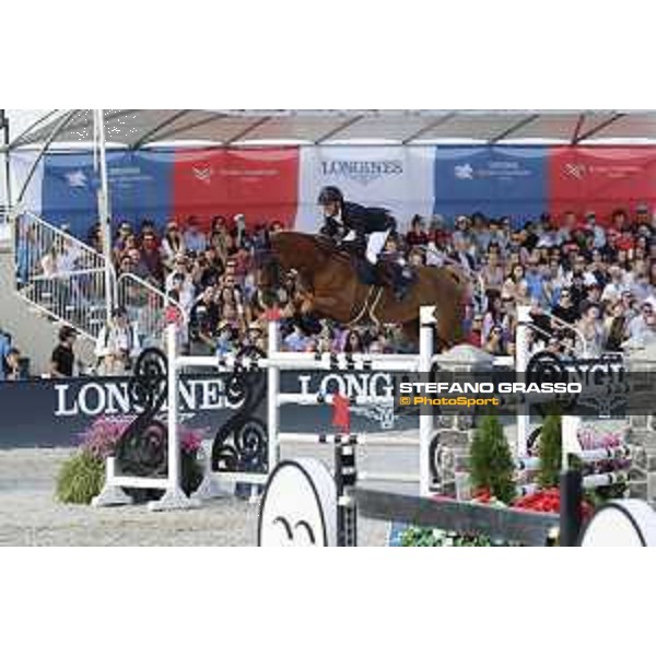 LGCT of New York - Grand Prix - Simon Delestre (FRA) on Filou Carlo Zimequest - New York, Governors Island - 28 September 2019 - ph.Stefano Grasso/LGCT