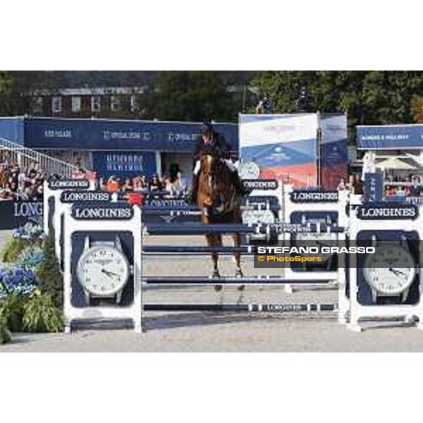 LGCT of New York - Grand Prix - Simon Delestre (FRA) on Filou Carlo Zimequest - New York, Governors Island - 28 September 2019 - ph.Stefano Grasso/LGCT