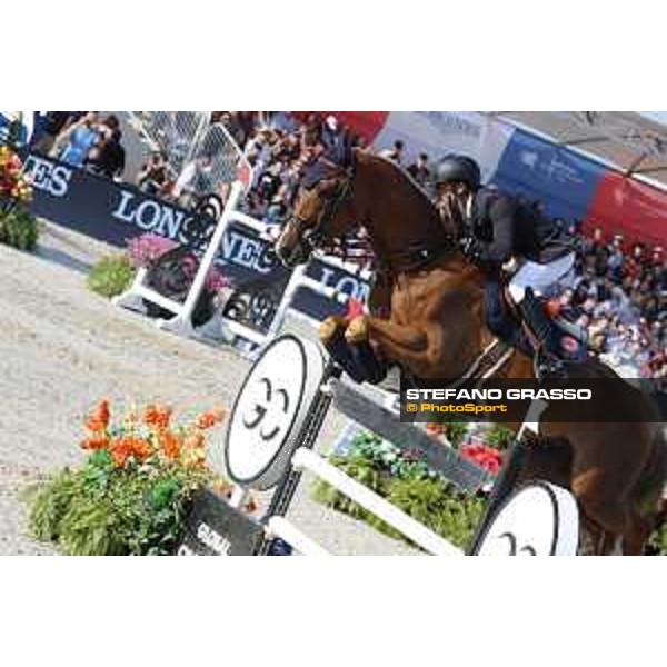 LGCT of New York - Grand Prix - Simon Delestre (FRA) on Filou Carlo Zimequest - New York, Governors Island - 28 September 2019 - ph.Stefano Grasso/LGCT