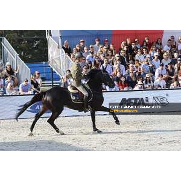 LGCT of New York - Grand Prix - Alberto Zorzi (ITA) on Ulane de Coquerie - New York, Governors Island - 28 September 2019 - ph.Stefano Grasso/LGCT