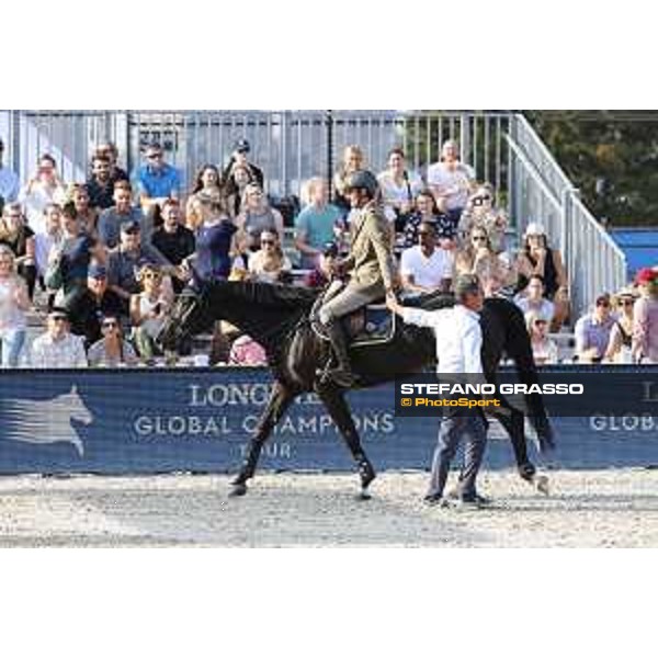 LGCT of New York - Grand Prix - Alberto Zorzi (ITA) on Ulane de Coquerie - New York, Governors Island - 28 September 2019 - ph.Stefano Grasso/LGCT