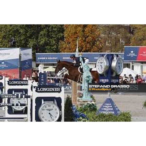 LGCT of New York - Grand Prix - Andrew Kocher (USA) on Coldplay 31 - New York, Governors Island - 28 September 2019 - ph.Stefano Grasso/LGCT