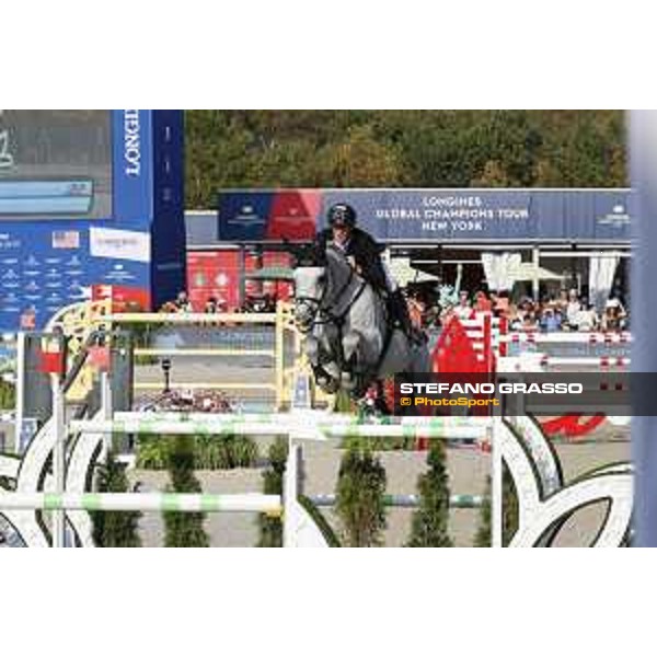LGCT of New York - Grand Prix - Marcus Ehning (GER) on Cornado NRW - New York, Governors Island - 28 September 2019 - ph.Stefano Grasso/LGCT