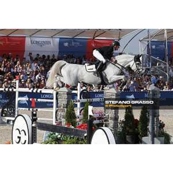 LGCT of New York - Grand Prix - Marcus Ehning (GER) on Cornado NRW - New York, Governors Island - 28 September 2019 - ph.Stefano Grasso/LGCT