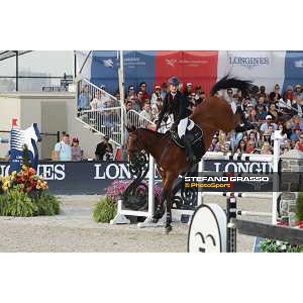 LGCT of New York - Grand Prix - Kristen Vanderveen (USA) on Bull Run\'s Risen - New York, Governors Island - 28 September 2019 - ph.Stefano Grasso/LGCT