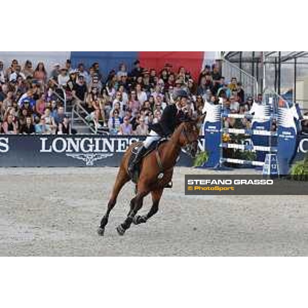 LGCT of New York - Grand Prix - Kristen Vanderveen (USA) on Bull Run\'s Risen - New York, Governors Island - 28 September 2019 - ph.Stefano Grasso/LGCT