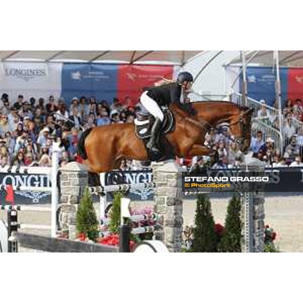 LGCT of New York - Grand Prix - Kristen Vanderveen (USA) on Bull Run\'s Risen - New York, Governors Island - 28 September 2019 - ph.Stefano Grasso/LGCT