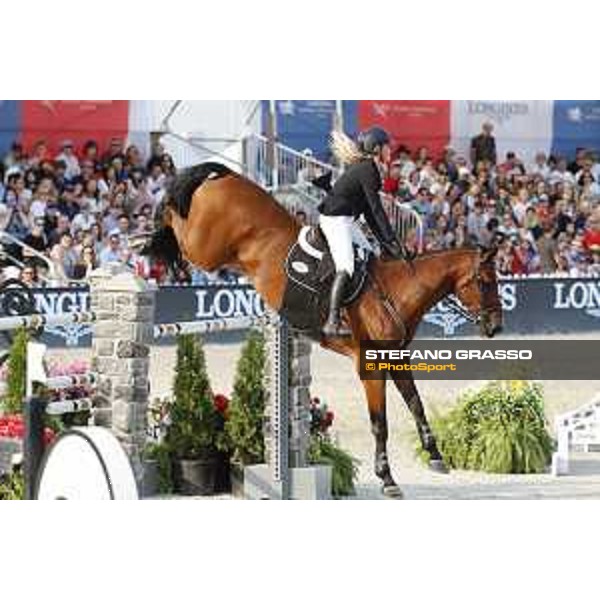 LGCT of New York - Grand Prix - Kristen Vanderveen (USA) on Bull Run\'s Risen - New York, Governors Island - 28 September 2019 - ph.Stefano Grasso/LGCT