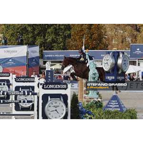 LGCT of New York - Grand Prix - Julien Epaillard (FRA) on Virtuose Champeix - New York, Governors Island - 28 September 2019 - ph.Stefano Grasso/LGCT