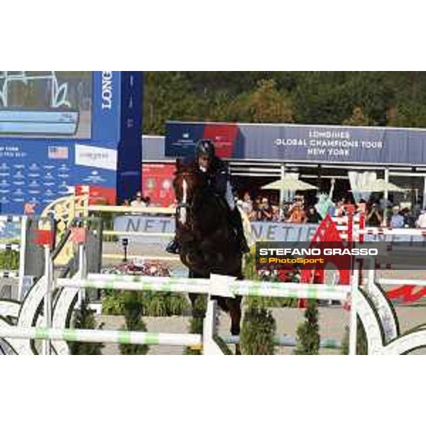 LGCT of New York - Grand Prix - Julien Epaillard (FRA) on Virtuose Champeix - New York, Governors Island - 28 September 2019 - ph.Stefano Grasso/LGCT