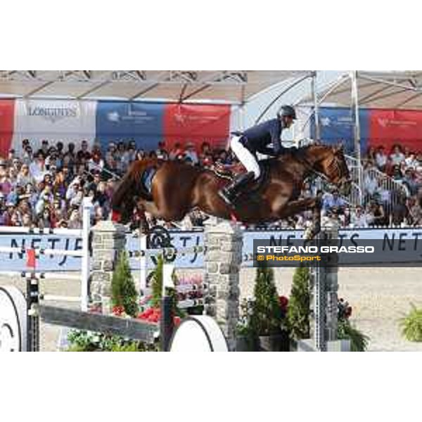 LGCT of New York - Grand Prix - Julien Epaillard (FRA) on Virtuose Champeix - New York, Governors Island - 28 September 2019 - ph.Stefano Grasso/LGCT
