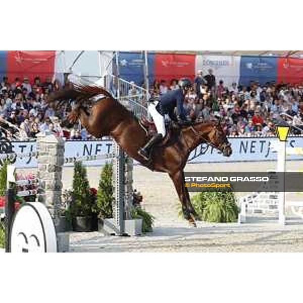 LGCT of New York - Grand Prix - Julien Epaillard (FRA) on Virtuose Champeix - New York, Governors Island - 28 September 2019 - ph.Stefano Grasso/LGCT