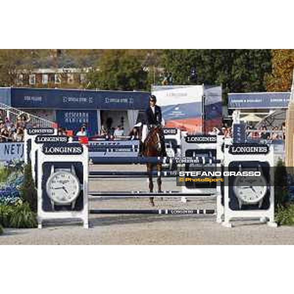 LGCT of New York - Grand Prix - Julien Epaillard (FRA) on Virtuose Champeix - New York, Governors Island - 28 September 2019 - ph.Stefano Grasso/LGCT