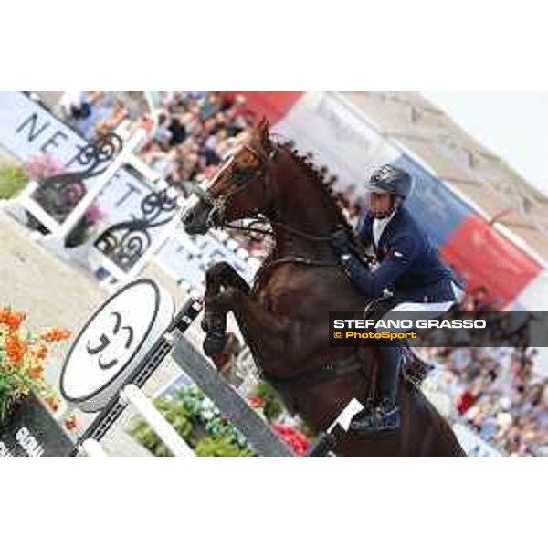 LGCT of New York - Grand Prix - Julien Epaillard (FRA) on Virtuose Champeix - New York, Governors Island - 28 September 2019 - ph.Stefano Grasso/LGCT