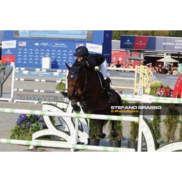 LGCT of New York - Grand Prix - Jessica Springsteen (USA) on RMF Zecilie - New York, Governors Island - 28 September 2019 - ph.Stefano Grasso/LGCT