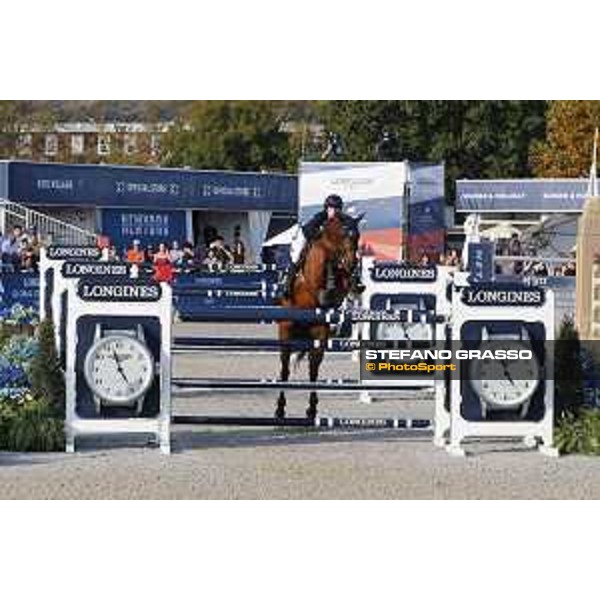 LGCT of New York - Grand Prix - Jessica Springsteen (USA) on RMF Zecilie - New York, Governors Island - 28 September 2019 - ph.Stefano Grasso/LGCT