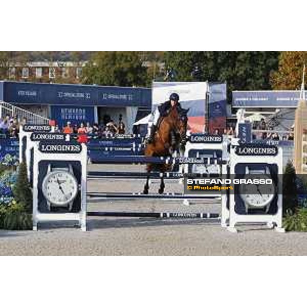 LGCT of New York - Grand Prix - Jessica Springsteen (USA) on RMF Zecilie - New York, Governors Island - 28 September 2019 - ph.Stefano Grasso/LGCT