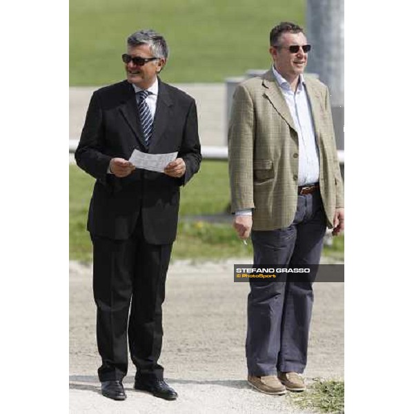 Francesco Ruffo della Scaletta and Marco Trentini at the Gran Premio d\' Europa Milan, 25th april 2009 ph. Stefano Grasso