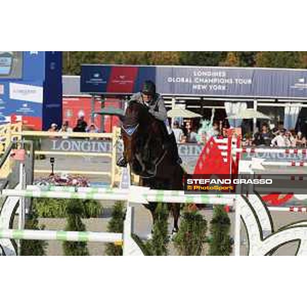 LGCT of New York - Grand Prix - Christian Kukuk (GER) on Quintino 9 - New York, Governors Island - 28 September 2019 - ph.Stefano Grasso/LGCT