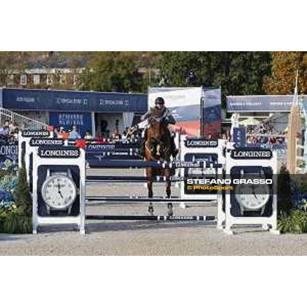LGCT of New York - Grand Prix - Christian Kukuk (GER) on Quintino 9 - New York, Governors Island - 28 September 2019 - ph.Stefano Grasso/LGCT