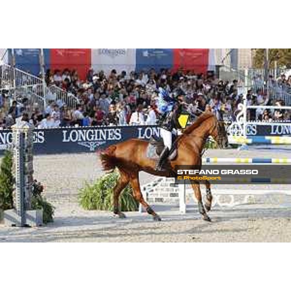 LGCT of New York - Grand Prix - Danielle G. Waldman (ISR) on Lizziemary - New York, Governors Island - 28 September 2019 - ph.Stefano Grasso/LGCT