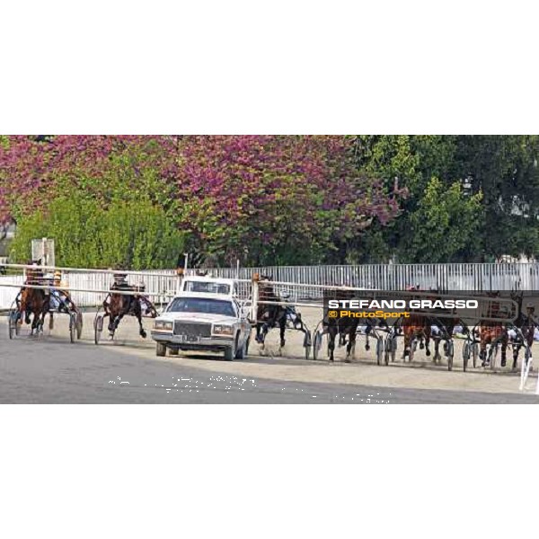 The start of the Gran Premio d\' Europa Milan, 25th april 2009 ph. Stefano Grasso