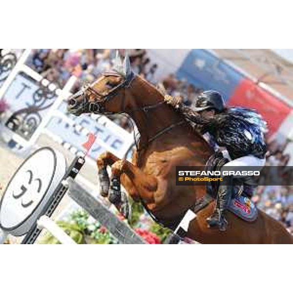 LGCT of New York - Grand Prix - Danielle G. Waldman (ISR) on Lizziemary - New York, Governors Island - 28 September 2019 - ph.Stefano Grasso/LGCT