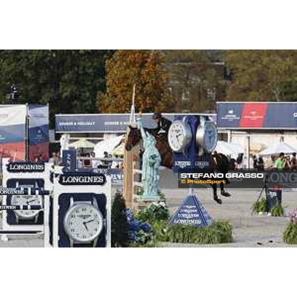 LGCT of New York - Grand Prix - Marc Houtzager (NED) on Sterrehof\'s Dante - New York, Governors Island - 28 September 2019 - ph.Stefano Grasso/LGCT