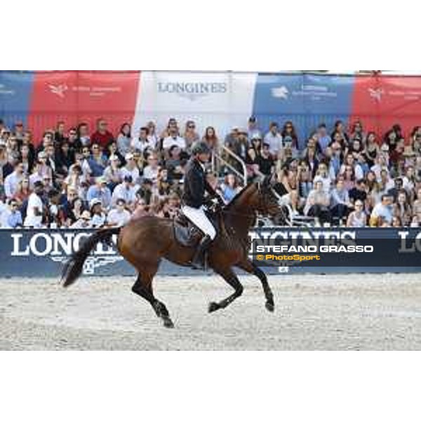 LGCT of New York - Grand Prix - Marc Houtzager (NED) on Sterrehof\'s Dante - New York, Governors Island - 28 September 2019 - ph.Stefano Grasso/LGCT