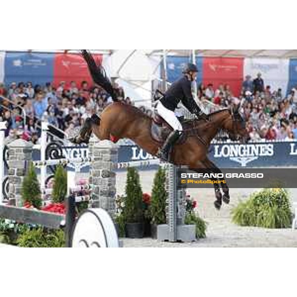 LGCT of New York - Grand Prix - Marc Houtzager (NED) on Sterrehof\'s Dante - New York, Governors Island - 28 September 2019 - ph.Stefano Grasso/LGCT
