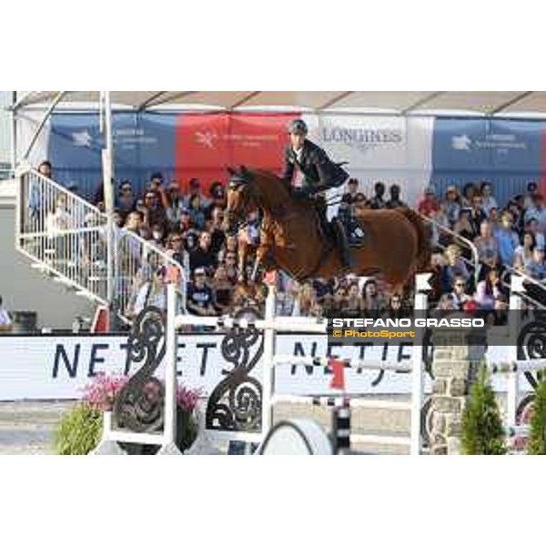 LGCT of New York - Grand Prix - Ben Maher (GBR) on Explosion W - New York, Governors Island - 28 September 2019 - ph.Stefano Grasso/LGCT