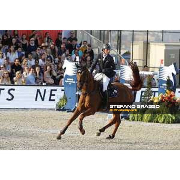 LGCT of New York - Grand Prix - Ben Maher (GBR) on Explosion W - New York, Governors Island - 28 September 2019 - ph.Stefano Grasso/LGCT
