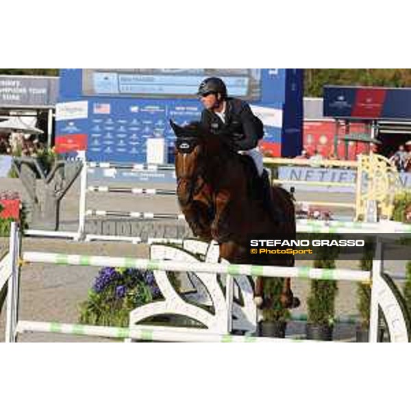 LGCT of New York - Grand Prix - Ben Maher (GBR) on Explosion W - New York, Governors Island - 28 September 2019 - ph.Stefano Grasso/LGCT
