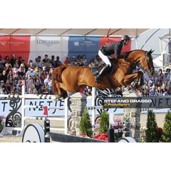 LGCT of New York - Grand Prix - Ben Maher (GBR) on Explosion W - New York, Governors Island - 28 September 2019 - ph.Stefano Grasso/LGCT