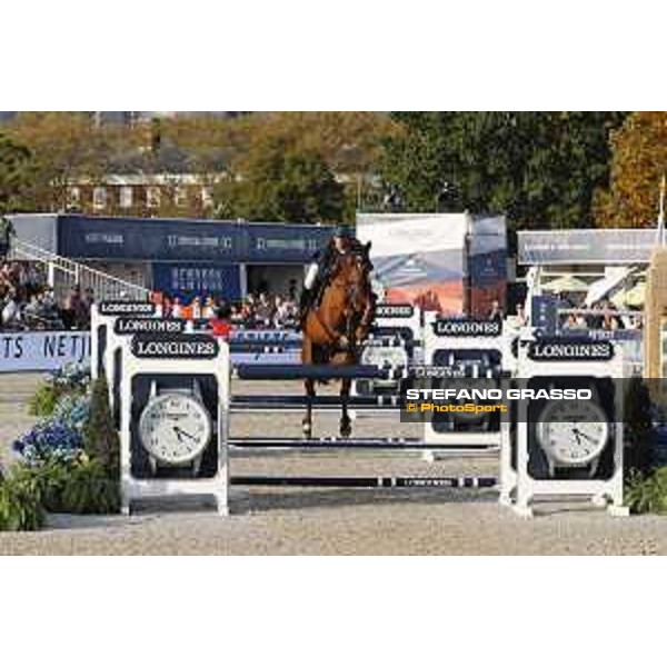 LGCT of New York - Grand Prix - Ben Maher (GBR) on Explosion W - New York, Governors Island - 28 September 2019 - ph.Stefano Grasso/LGCT