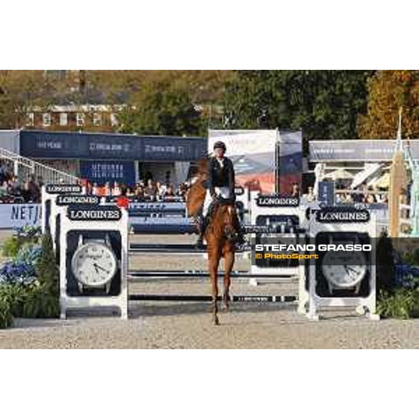 LGCT of New York - Grand Prix - Ben Maher (GBR) on Explosion W - New York, Governors Island - 28 September 2019 - ph.Stefano Grasso/LGCT