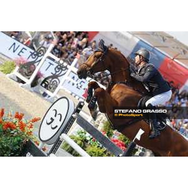 LGCT of New York - Grand Prix - Ben Maher (GBR) on Explosion W - New York, Governors Island - 28 September 2019 - ph.Stefano Grasso/LGCT