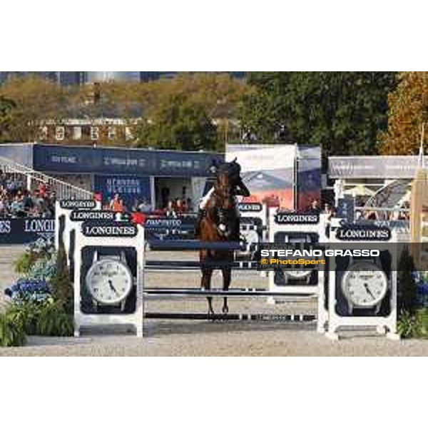 LGCT of New York - Grand Prix - Martin Fuchs (SUI) on The Sinner - New York, Governors Island - 28 September 2019 - ph.Stefano Grasso/LGCT