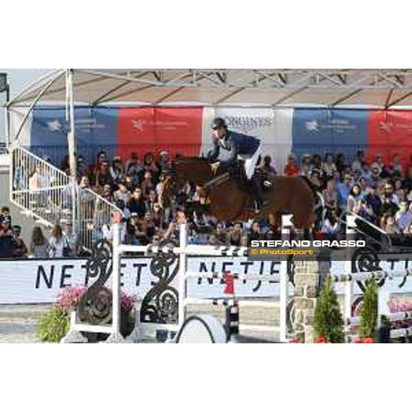 LGCT of New York - Grand Prix - Daniel Bluman (ISR) on Ladriano Z - New York, Governors Island - 28 September 2019 - ph.Stefano Grasso/LGCT