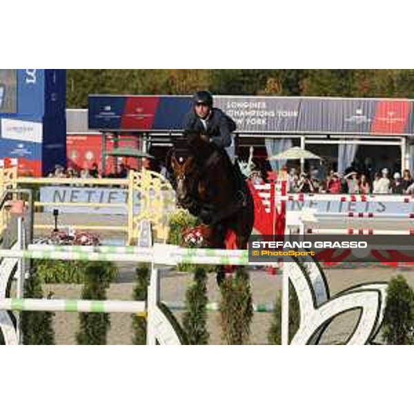 LGCT of New York - Grand Prix - Daniel Bluman (ISR) on Ladriano Z - New York, Governors Island - 28 September 2019 - ph.Stefano Grasso/LGCT