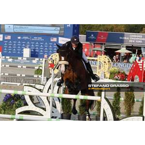 LGCT of New York - Grand Prix - Jos Verlooy (BEL) on Jacobien Dwerse Hagen - New York, Governors Island - 28 September 2019 - ph.Stefano Grasso/LGCT
