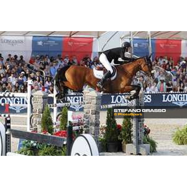 LGCT of New York - Grand Prix - Jos Verlooy (BEL) on Jacobien Dwerse Hagen - New York, Governors Island - 28 September 2019 - ph.Stefano Grasso/LGCT