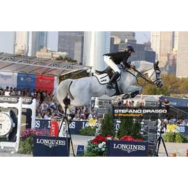 LGCT of New York - Grand Prix - Marcus Ehning (GER) on Cornado NRW - New York, Governors Island - 28 September 2019 - ph.Stefano Grasso/LGCT
